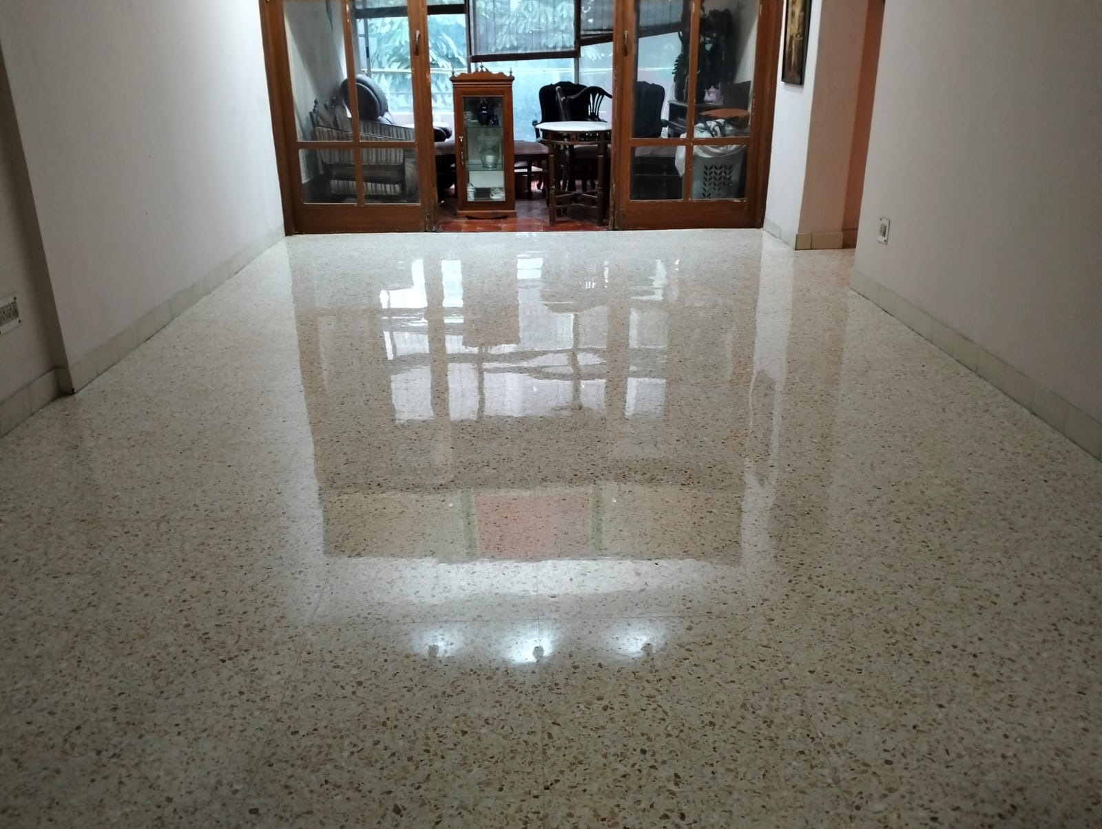 Terrazzo Floor Restoration in Bangalore